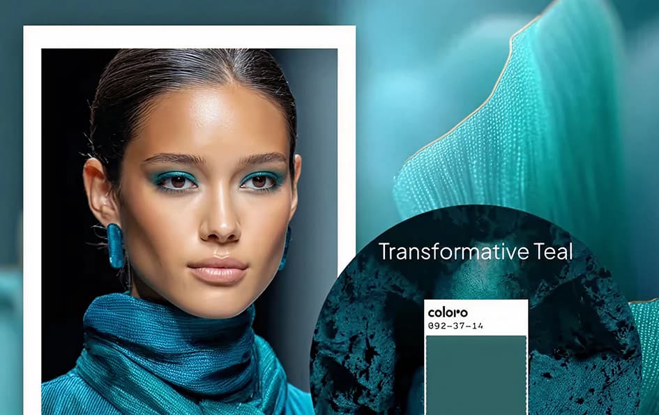 COLOR OF THE YEAR 2026: TRANSFORMATIVE TEAL